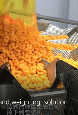 Le PLC a soufflé peseur principal multi de machine d'emballage alimentaire de casse-croûte