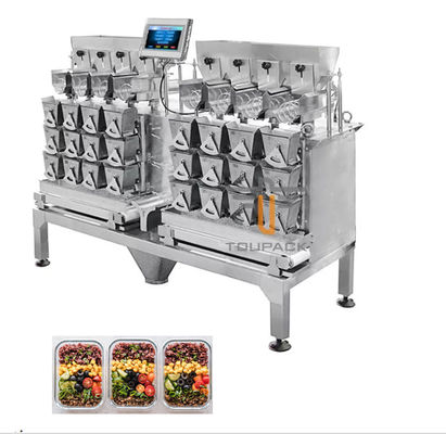 Tri nourriture collante linéaire principale de machine de pesage de la trémie IP65 8 de couche