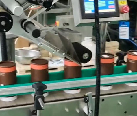 La sucrerie intelligente de machine à emballer de biscuit met en boîte le système remplissant