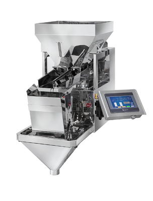 Machine à emballer linéaire simple de peseur de la trémie 8L de MCU pour l'assaisonnement détersif de poudre