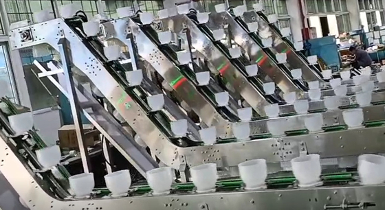 Levage de l'acier inoxydable 304 60p/M Bowl Conveyor For Granuar