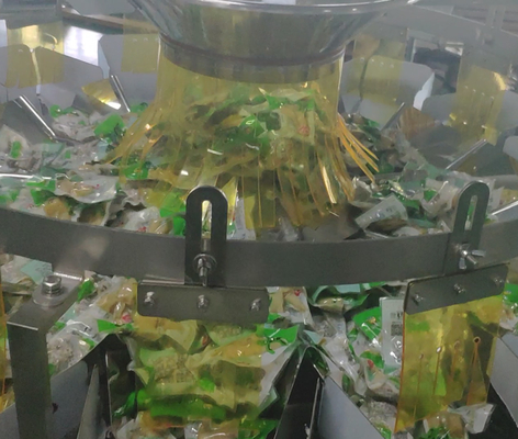 120 machine à emballer de peseur de Multihead du SUS 304 de P/M pour des graines d'écrous