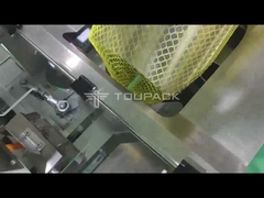Chocolat Mesh Net Bag Packaging Machine de pièce d'or de TOUPACK