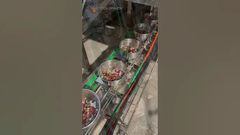 Ligne d'emballage de nourriture pour perroquets mélangée avec peseuse associative à 32 têtes