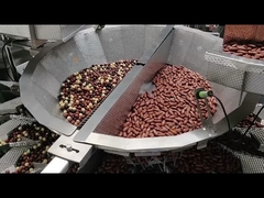 Machine automatique de pesage et d'emballage pour le chocolat